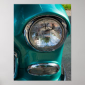 55 Chevy Headlight Poster (Voorkant)