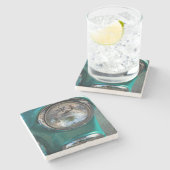 55 Chevy Headlight Stenen Onderzetter (Zijkant)