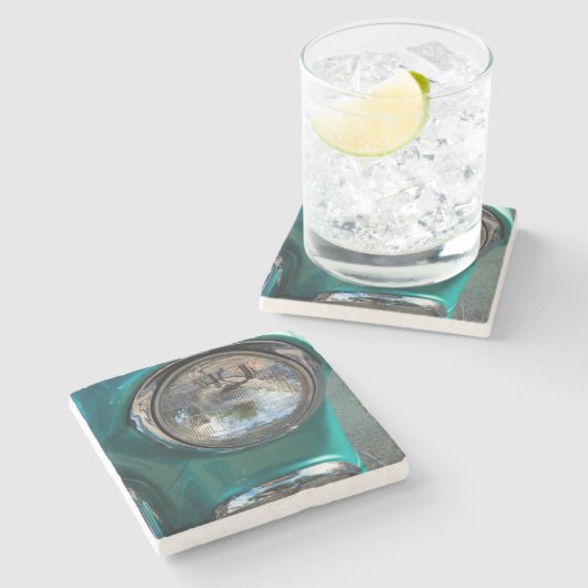 55 Chevy Headlight Stenen Onderzetter (Zijkant)