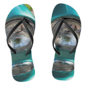 55 Chevy Headlight Teenslippers (Voetbed)