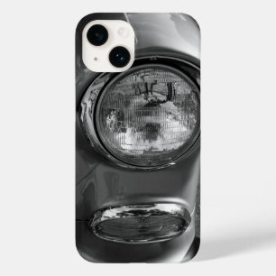 55 Chevy Koplamp Grayscale Case-Mate iPhone 14 Hoesje