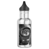 55 Chevy Koplamp Grijswaarden Waterfles (Links)