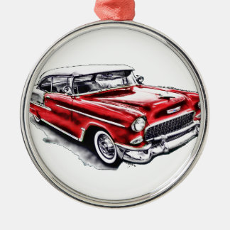 55 Chevy Metalen Ornament