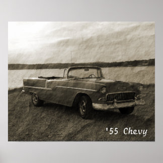 "55 Chevy Poster