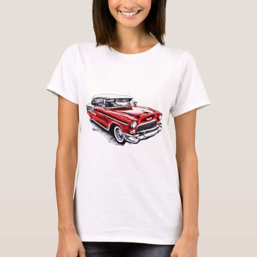 55 Chevy T-shirt (Voorkant)