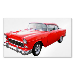 55 chevy visitekaartjes magnetisch visitekaartje