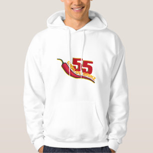 #55 Chili Hoodie door de ventilator vervaardigde