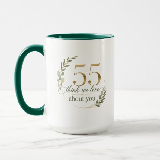 55 Dingen Die We Liefhebben Aan Moeder Mok (Links)