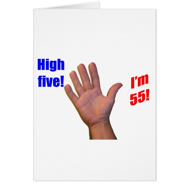 55 Hoge Vijf! (Voorkant)