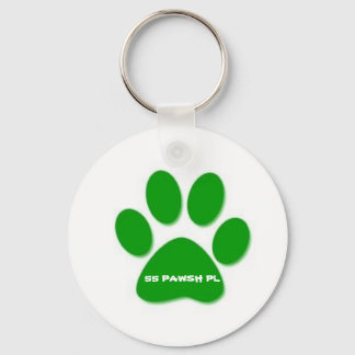 55 Hoofdketen PAWSH PL Sleutelhanger