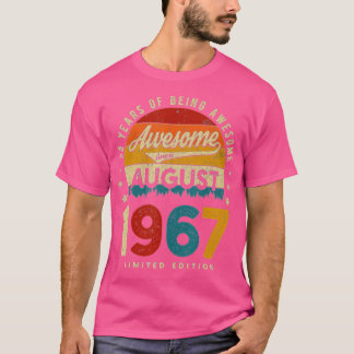 55 jaar Geweldige wijn T-shirt