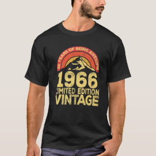 55 jaar oud Legendary Retro  Geweldige geboren T-shirt