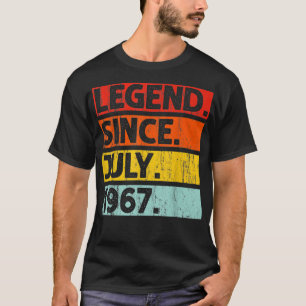 55 jaar oude cadeautjes sinds juli 1967 55e miljar t-shirt