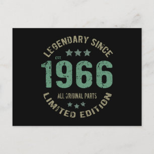 55 jaar oude dag Legend 55e verjaardag Briefkaart