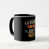 55 jaar oude legende sinds juli 1968 55e verjaarda mok (Voorkant links)