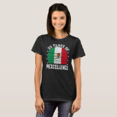 55 jaar oude Mexicaan 55e verjaardag pun vin T-shirt (Voorkant volledig)