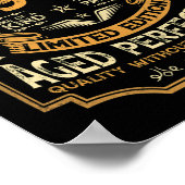 55 jaar oude Vintage 1967 55e verjaardag Poster (Hoek)