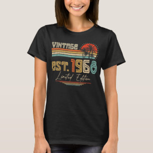 55 jaar oude Vintage 1968 55e verjaardag T-shirt
