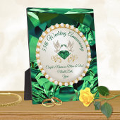 55 jaar weddenschap Jubileum cadeaus voor paren, Fotoplaat