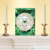 55 jaar weddenschap Jubileum cadeaus voor paren, Fotoplaat