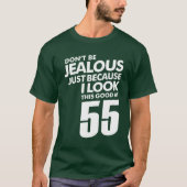 55-jarige 55e verjaardag Funny Gift T-shirt (Voorkant)