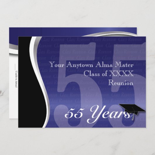  55-jarige vakbond kaart (Voorkant / Achterkant)