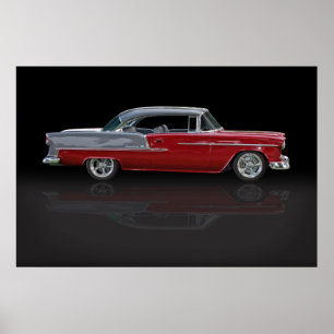 55 klassieke auto poster