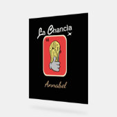55 La Chancla Acryl Bord (Hoek)