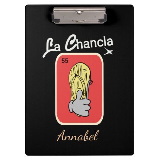 55 La Chancla Klembord (Voorkant)