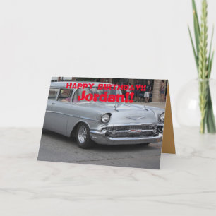 55 Nomad Station Wagon Wenskaart. Kaart