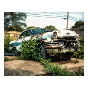 '55 OldsMobile Foto Afdruk