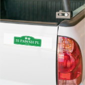 55 Pawsh Place Bumpersticker (Op Truck)