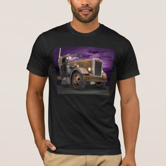 '55 Peterbilt "Ready 2 Duel" T-Shirt (Voorkant)
