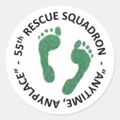 55 RQS RONDE STICKER (Voorkant)