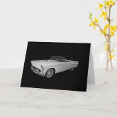 55 T vogel Kaart (Gele Bloem)