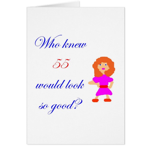 55 ziet er zo goed uit (Voorkant)