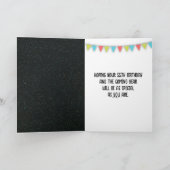 55e Birthday-ballonnen met een aviator-zonnebril Kaart (Binnen)