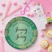 55e Bord Emerald Jubileum Paper (Feest)