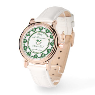 55e bruiloft Jubileum horloge