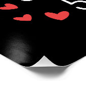 55e bruiloft Jubileum I - Emerald Funny Couple Perfect Poster (Hoek)