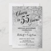 55e bruiloft Jubileum Kaart (Voorkant)