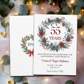 55e Emerald Wedding Jubileum Winter Save The Date