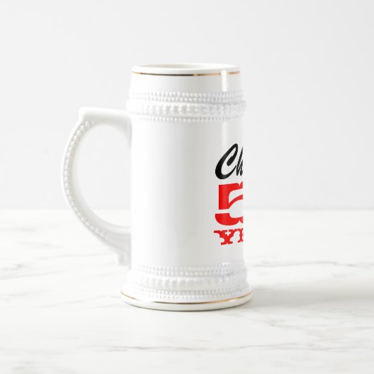 55e geboortedag Mok | Gift voor mannen (Links)