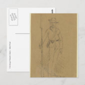 55e Georgische infanterie Briefkaart (Voorkant / Achterkant)