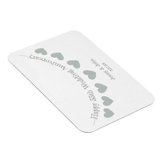 55e huwelijksdag in Emerald Magneet (Rechterzijde)