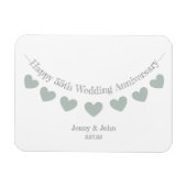 55e huwelijksdag in Emerald Magneet (Horizontaal)