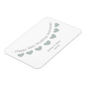 55e huwelijksdag in Emerald Magneet (Linkerzijde)