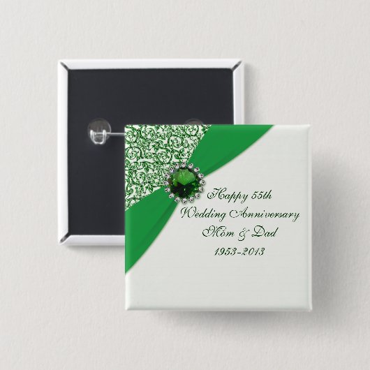 55e Jubileum Button (Voorkant /achterkant)