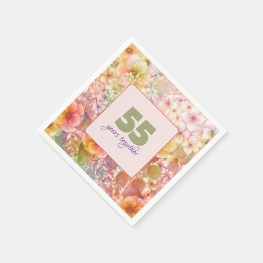 55e Jubileum Cosmos Floral Design Servet (Hoek)
