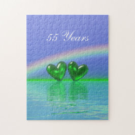 55e Jubileum Emerald Hearts Legpuzzel